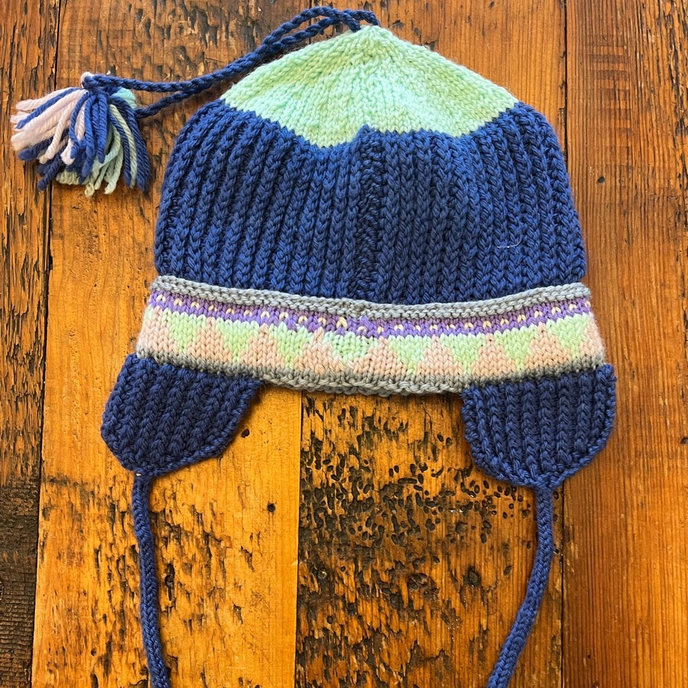 Infant Hand Knit Hat